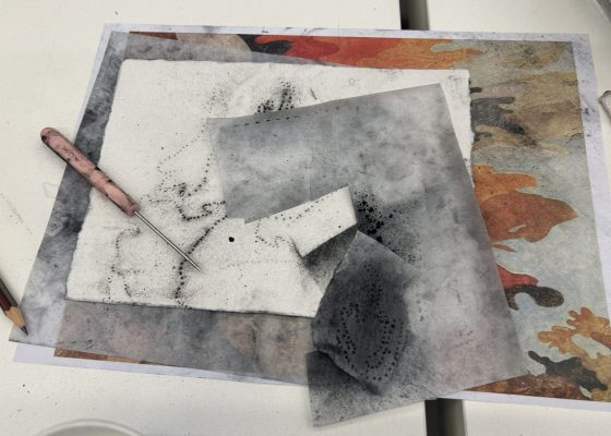 Artist Led Sessions: Dotting and the Poetics of Charcoal with Chafa Ghaddar